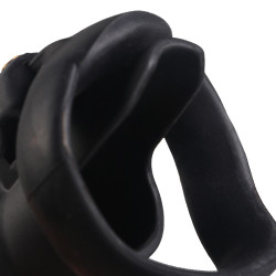 CockLock Cage de Chasteté Flexty M 10.5 x 3.5cm Noire